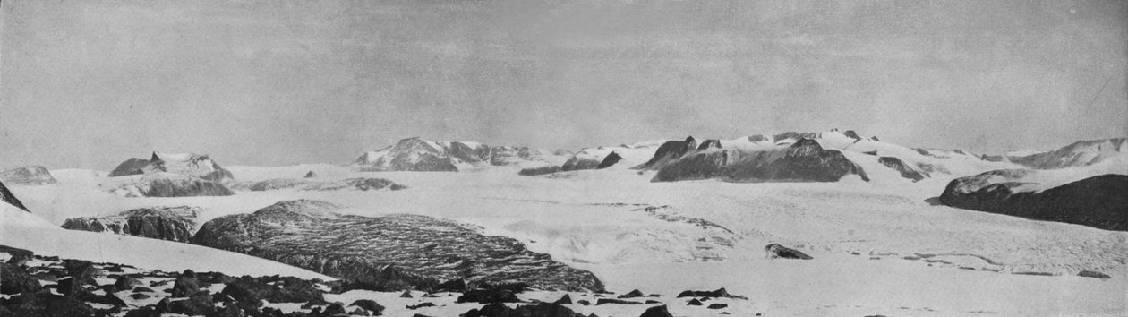 Panoráma a Discovery Bluffból, 1911, 1913. alkotó: Frank Debenham