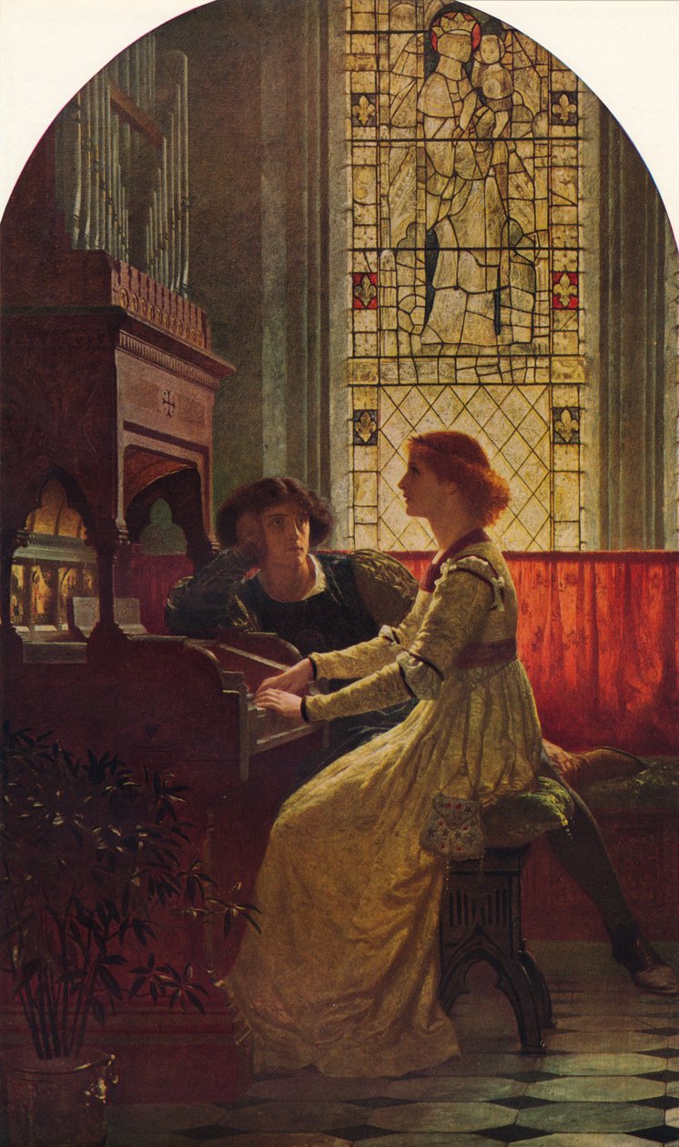 Harmónia, 1877, 1938 alkotó: Frank Dicksee