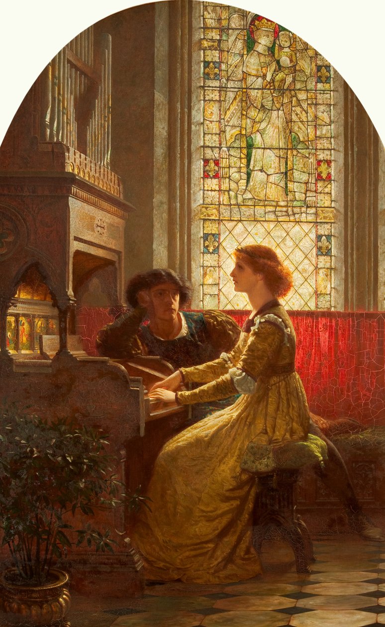 Harmónia, 1879 alkotó: Frank Dicksee
