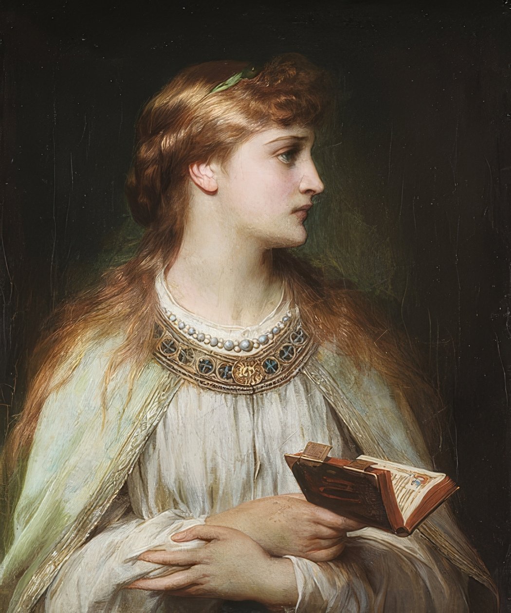 Ophelia. Egy 1864 alkotó: Frank Dicksee