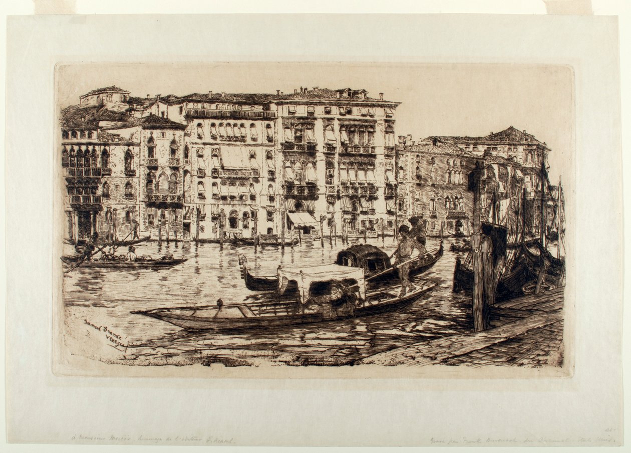 Canal Grande, Velence alkotó: Frank Duveneck
