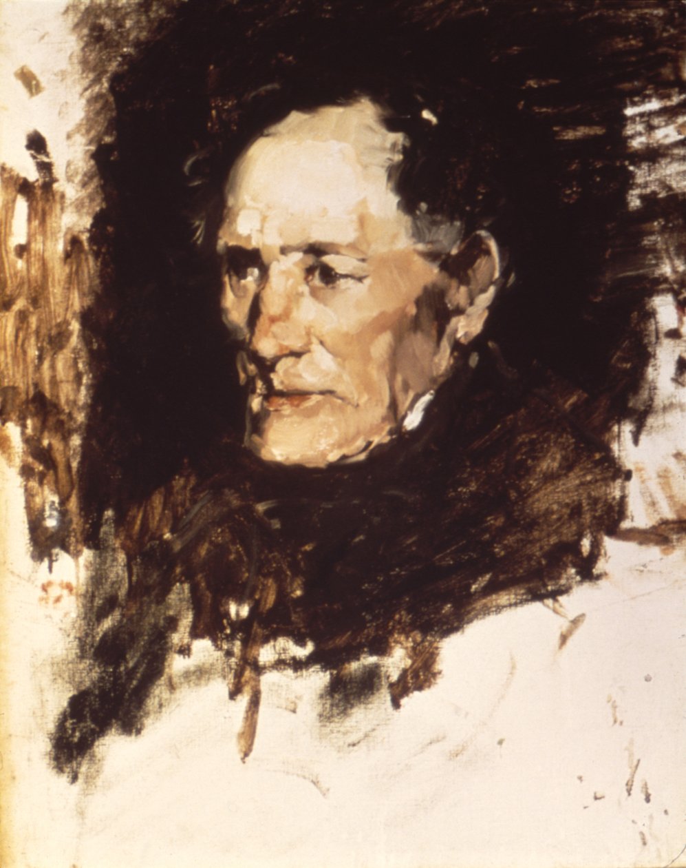Egy öregember feje alkotó: Frank Duveneck