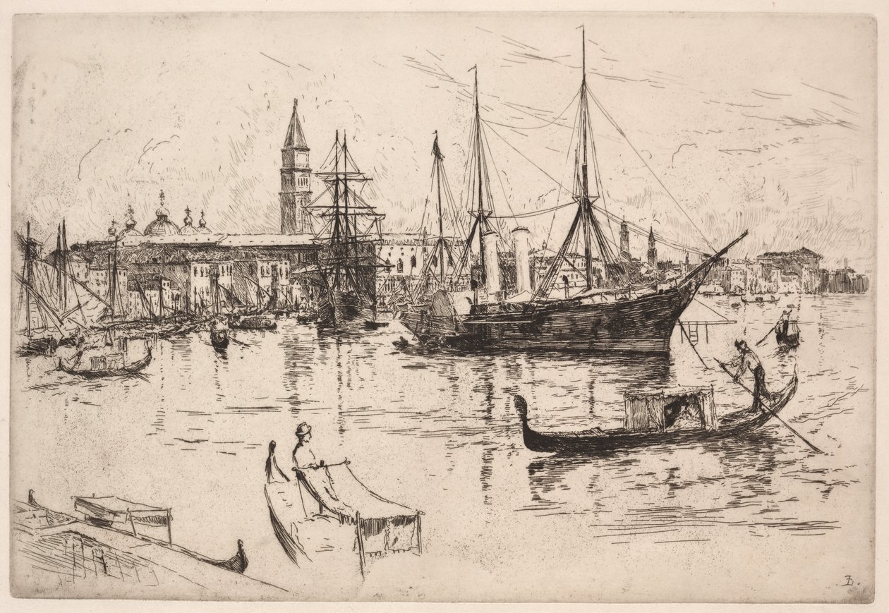 Lagúna, Velence alkotó: Frank Duveneck