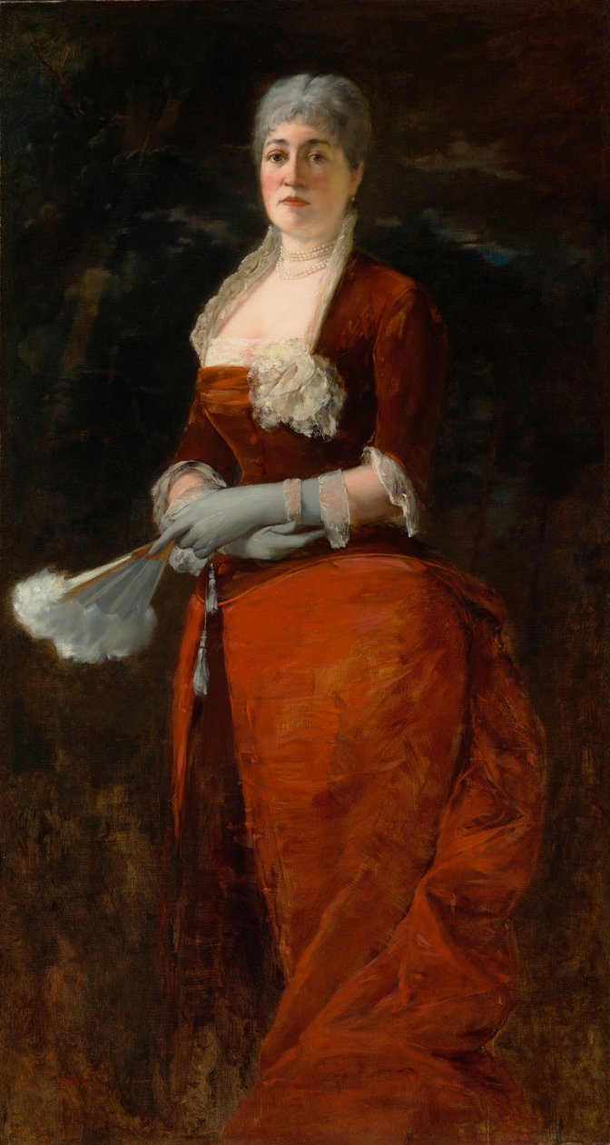 Mary E. Goddard, 1879 alkotó: Frank Duveneck