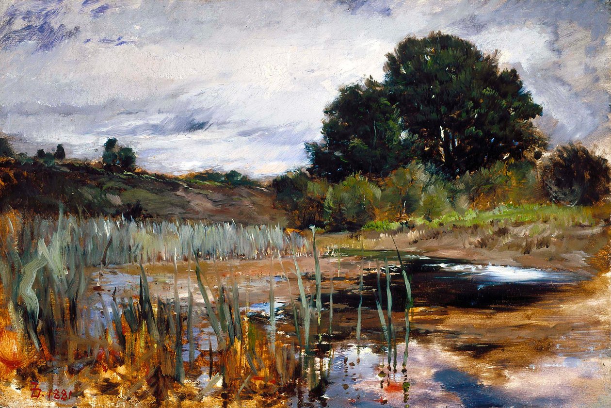 Táj Pollingnál alkotó: Frank Duveneck