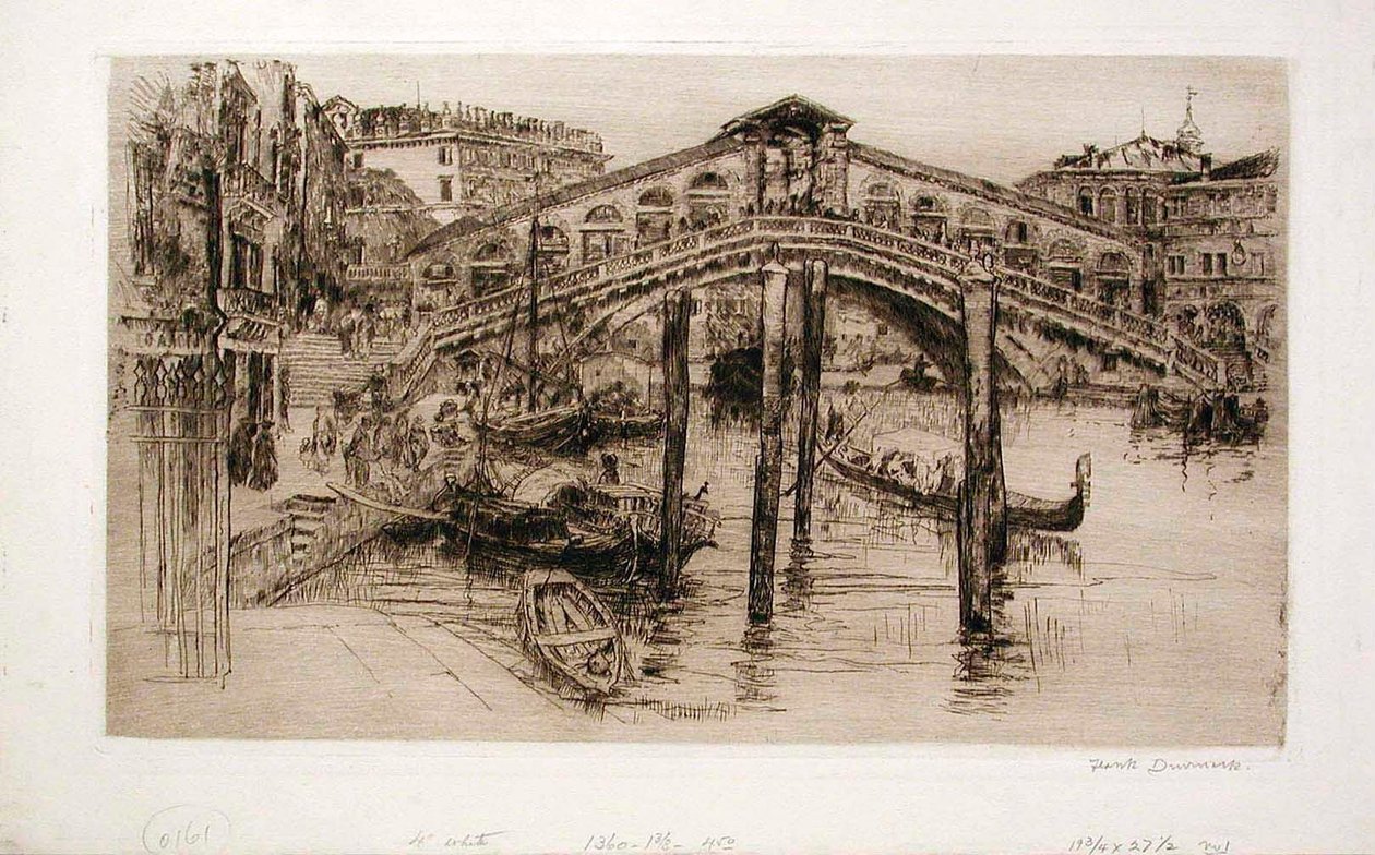 Rialto híd, Velence alkotó: Frank Duveneck