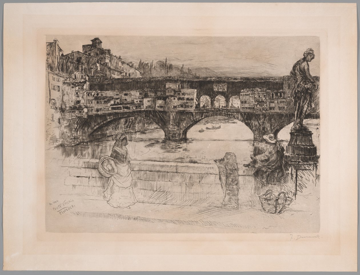 Ponte Vecchio, Firenze (Első lemez) alkotó: Frank Duveneck
