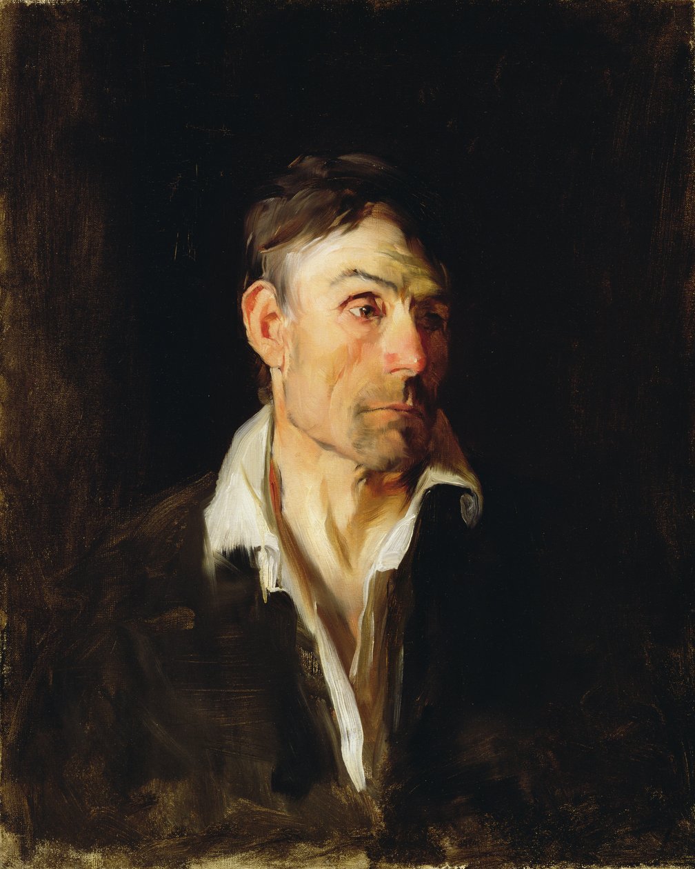 Férfi portréja (Richard Creifelds), 1876 körül (olaj, vászon) alkotó: Frank Duveneck