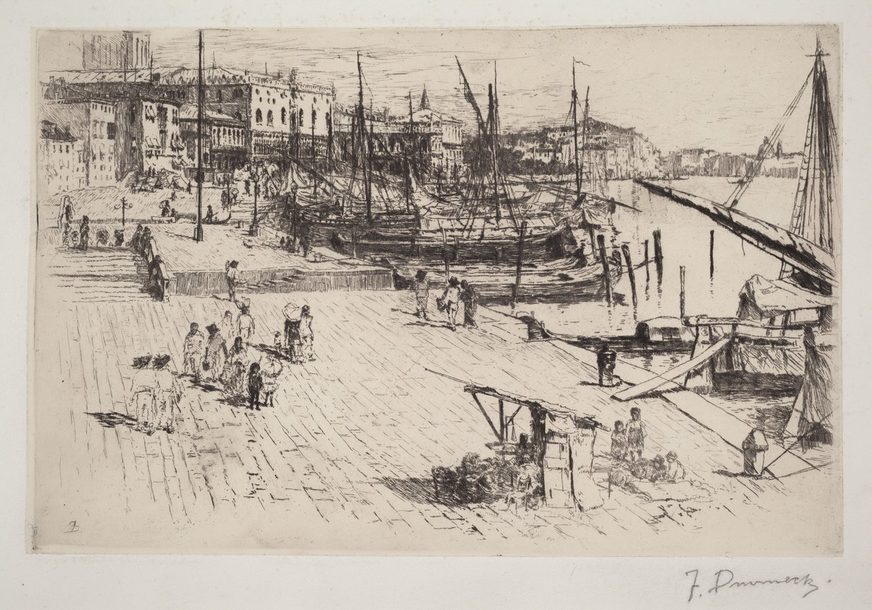 Riva degli Schiavoni, 1. szám alkotó: Frank Duveneck
