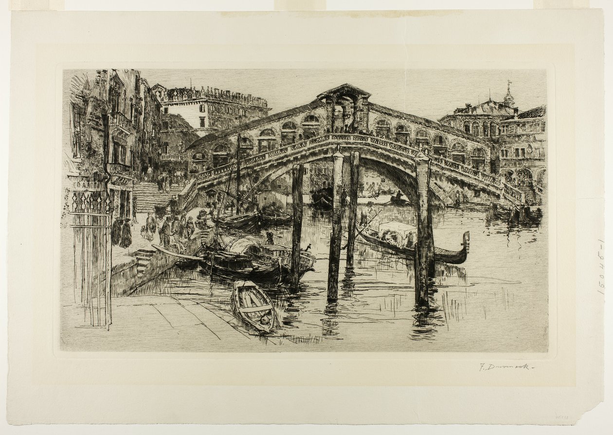 A Rialto, Velence alkotó: Frank Duveneck