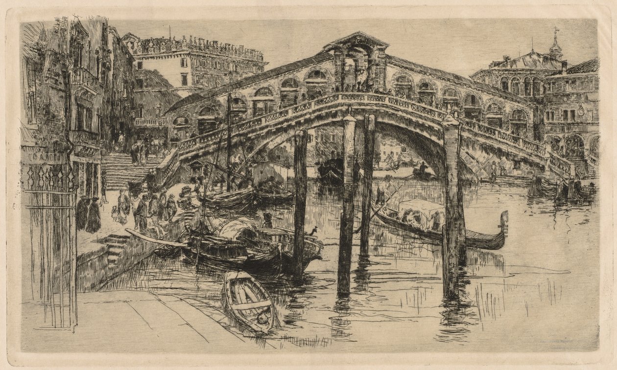 A Rialto, Velence alkotó: Frank Duveneck