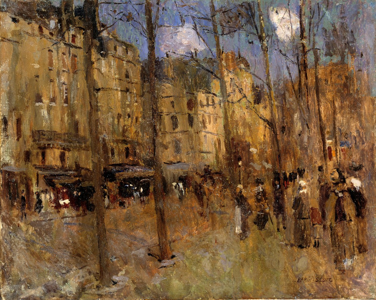 Boulevard St. Germain, n.d. alkotó: Frank Edwin Scott