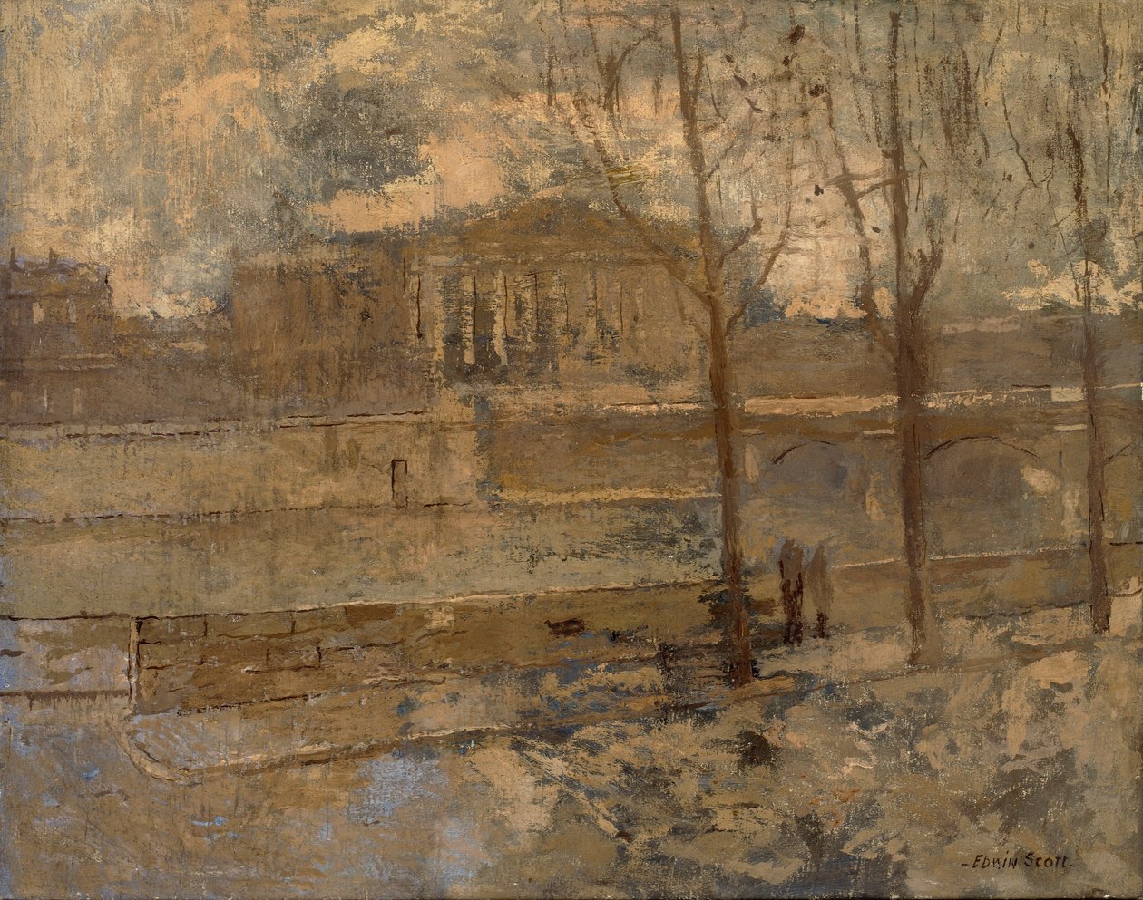 Chambre des Deputes a ködben alkotó: Frank Edwin Scott