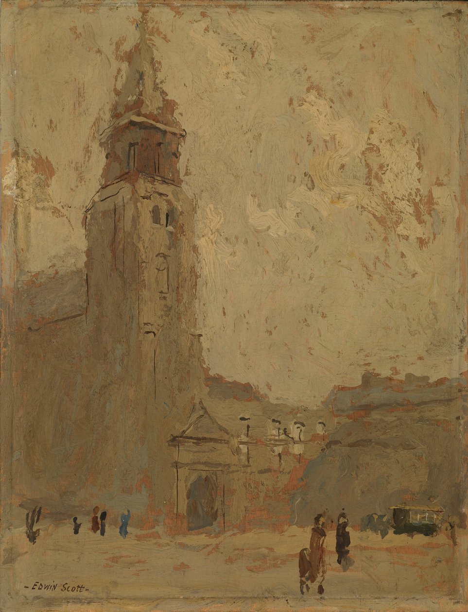 St. Germain des Pres templom alkotó: Frank Edwin Scott