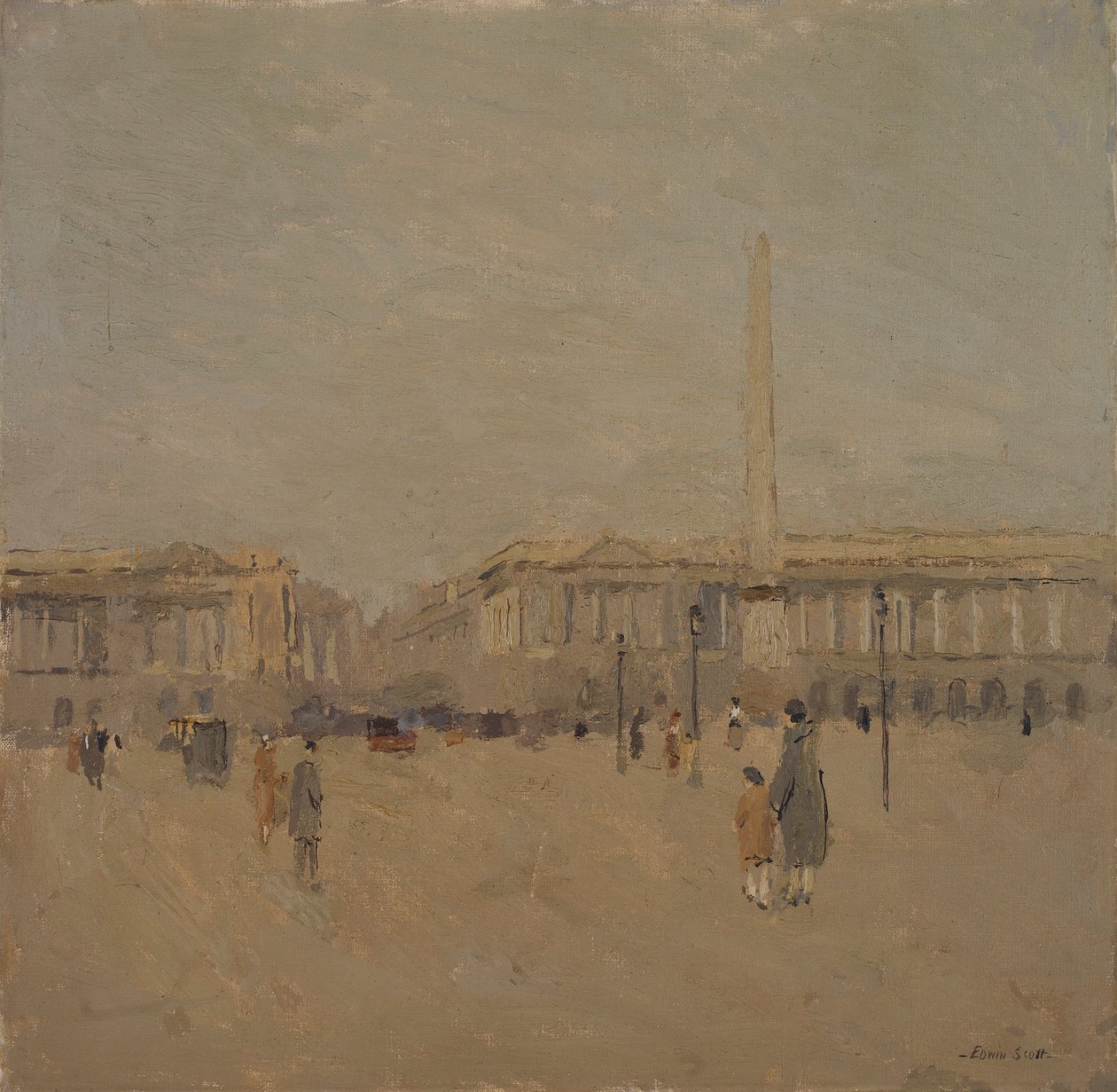 Place de la Concorde no. II alkotó: Frank Edwin Scott