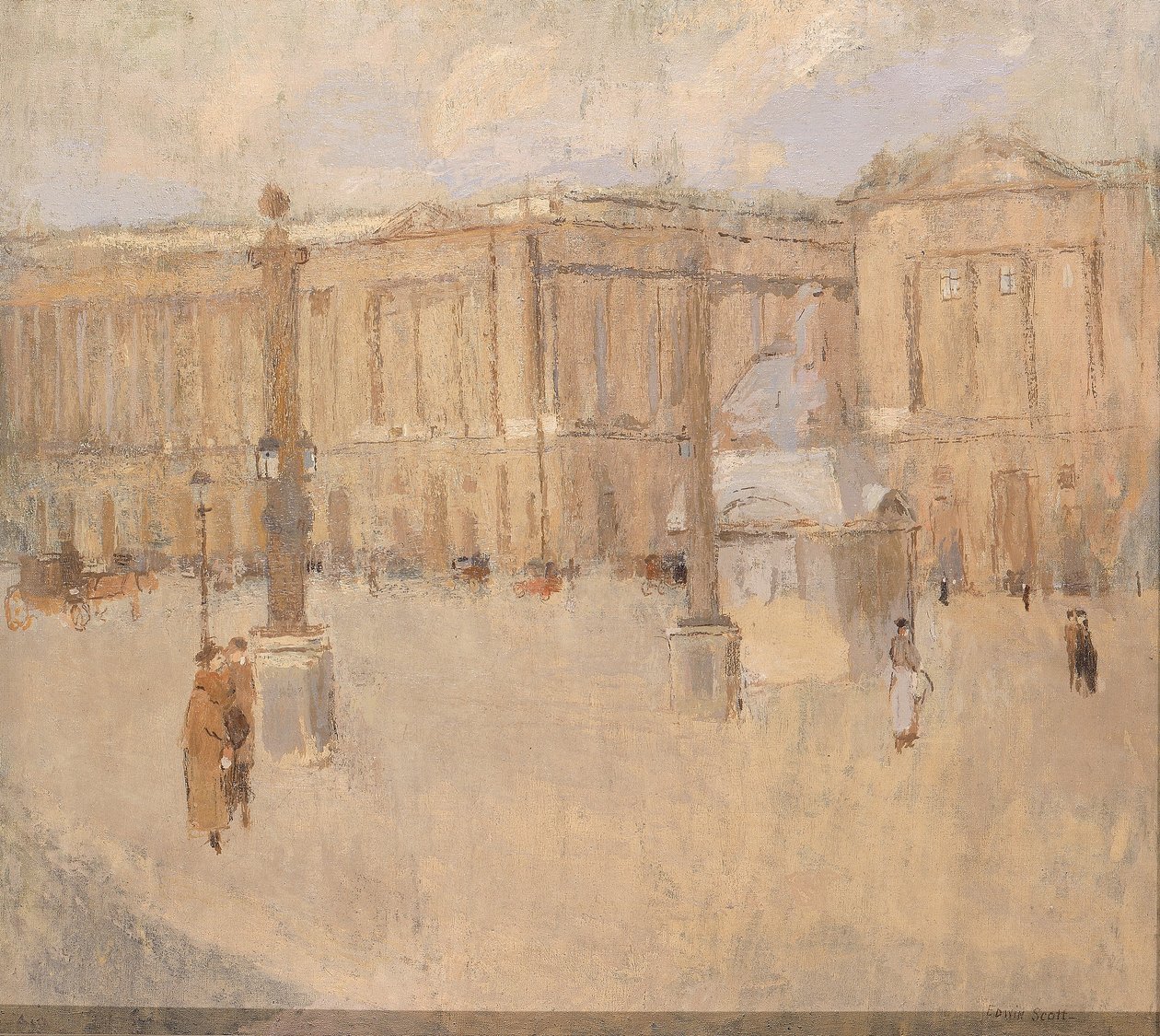 Place de la Concorde no. I alkotó: Frank Edwin Scott