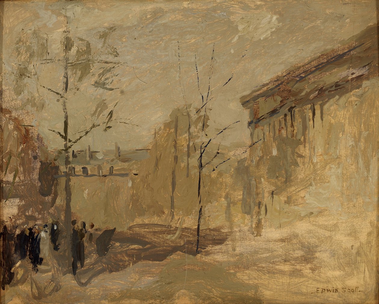 Place de la Madeleine no. II alkotó: Frank Edwin Scott