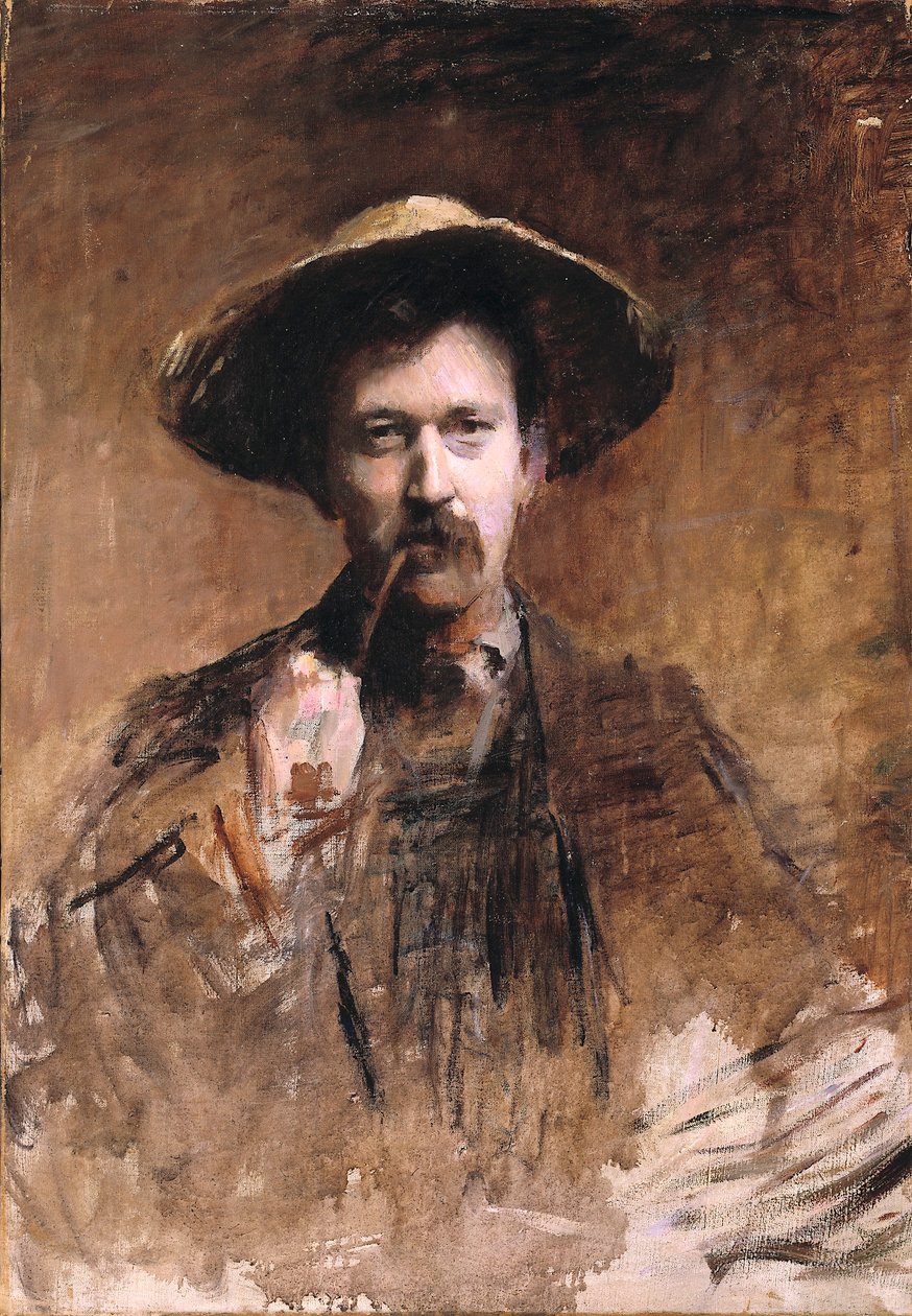 A festő portréja önmagáról alkotó: Frank Edwin Scott