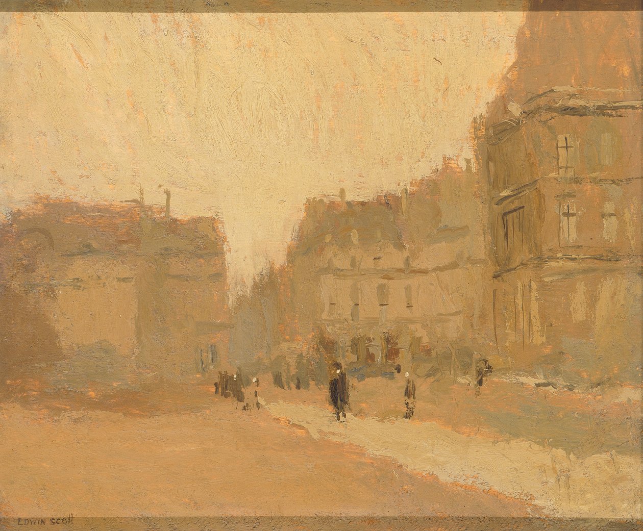 Rue des Pyramides, n.d. alkotó: Frank Edwin Scott
