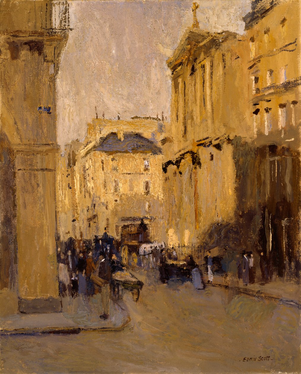 Saint Roche, Rue Saint Honore, n.d. alkotó: Frank Edwin Scott