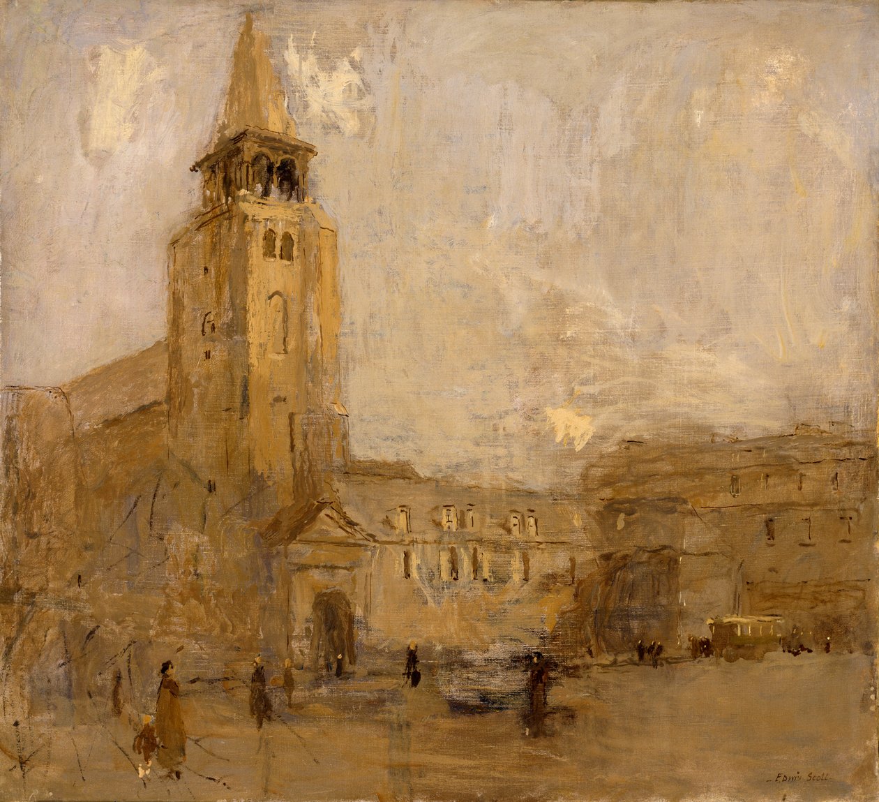 St. Louis Germain Des Pres sz. II, n.d. alkotó: Frank Edwin Scott