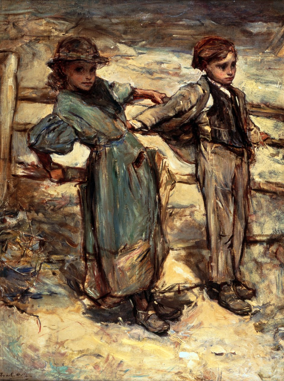A tenger gyermekei (olaj, vászon) alkotó: Frank Holl
