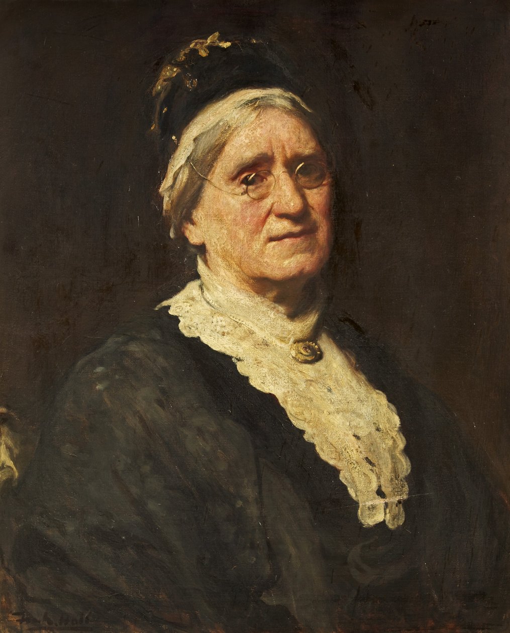 Miss Rachel Harvey, Shirehampton (olaj, vászon) alkotó: Frank Holl