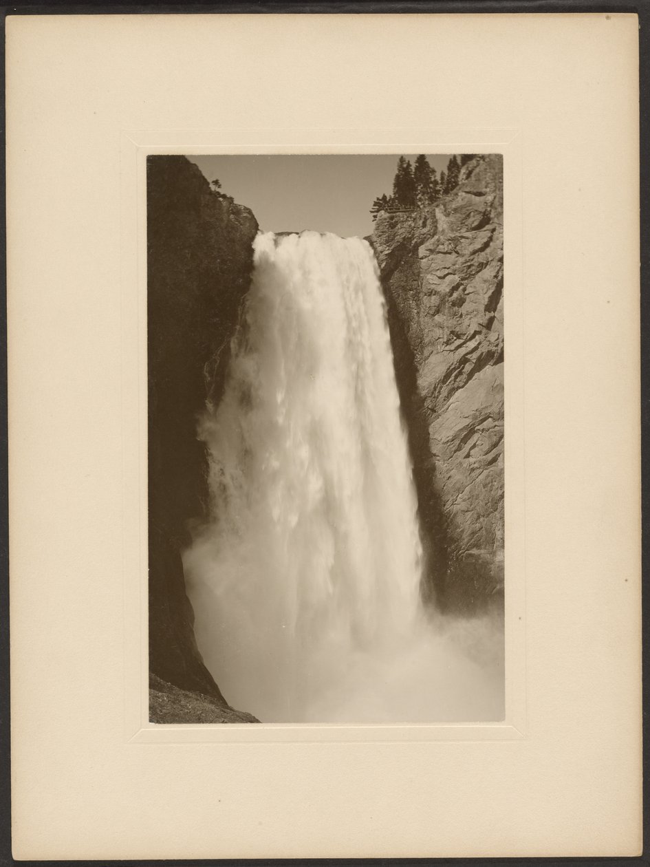 A Yellowstone nagy vízesése alkotó: Frank Jay Haynes