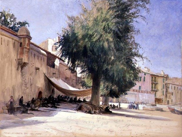 Net Menders, Collioure alkotó: Frank Lewis Emanuel