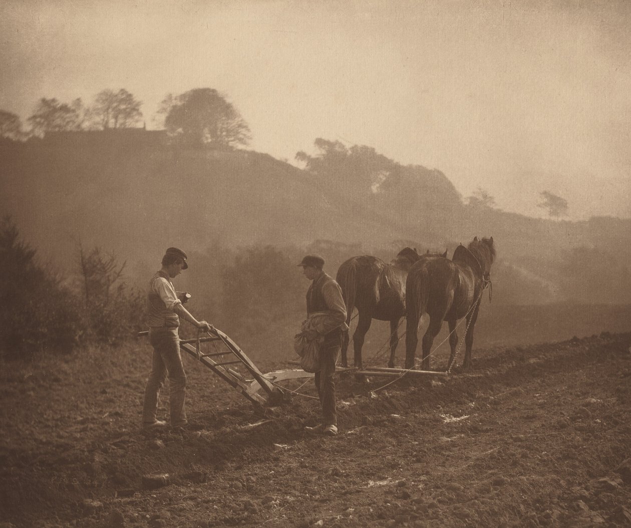 Vacsoraidő,c. 1890 (fotó) alkotó: Frank Meadow Sutcliffe