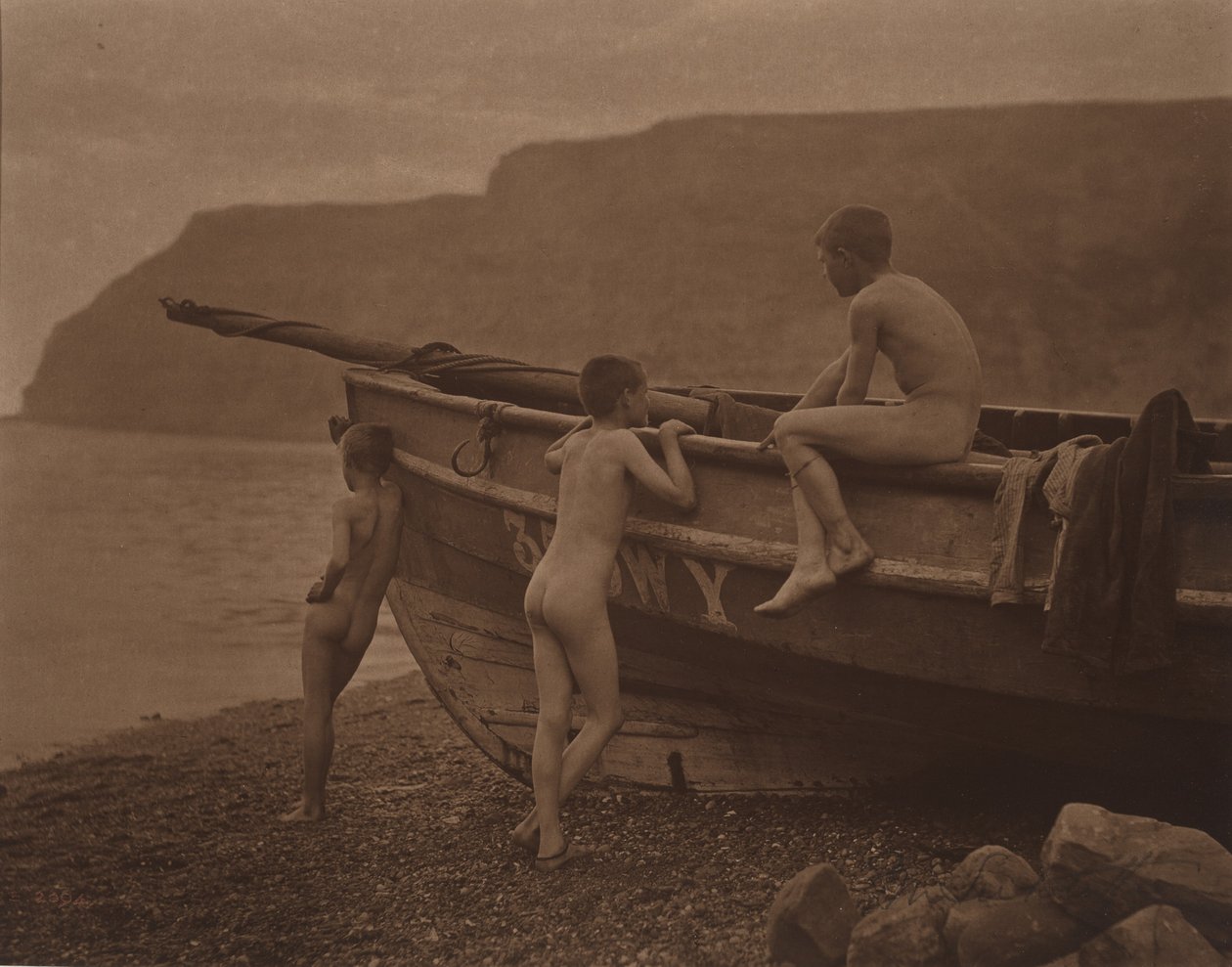 In Puris Naturalibus (Természetes állapotban) alkotó: Frank Meadow Sutcliffe