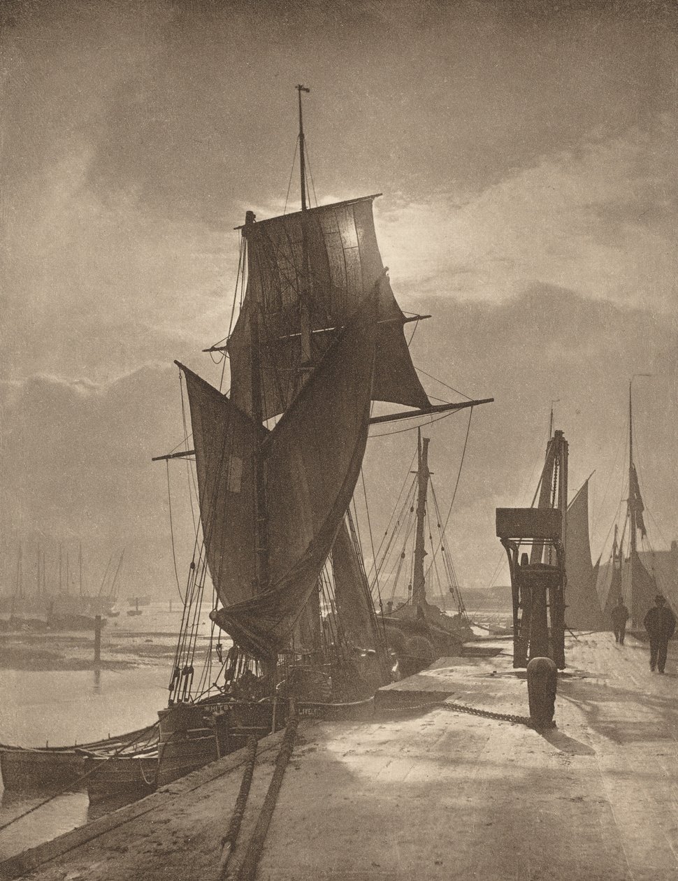 Napfény és árnyék,1890-es évek (fotó) alkotó: Frank Meadow Sutcliffe