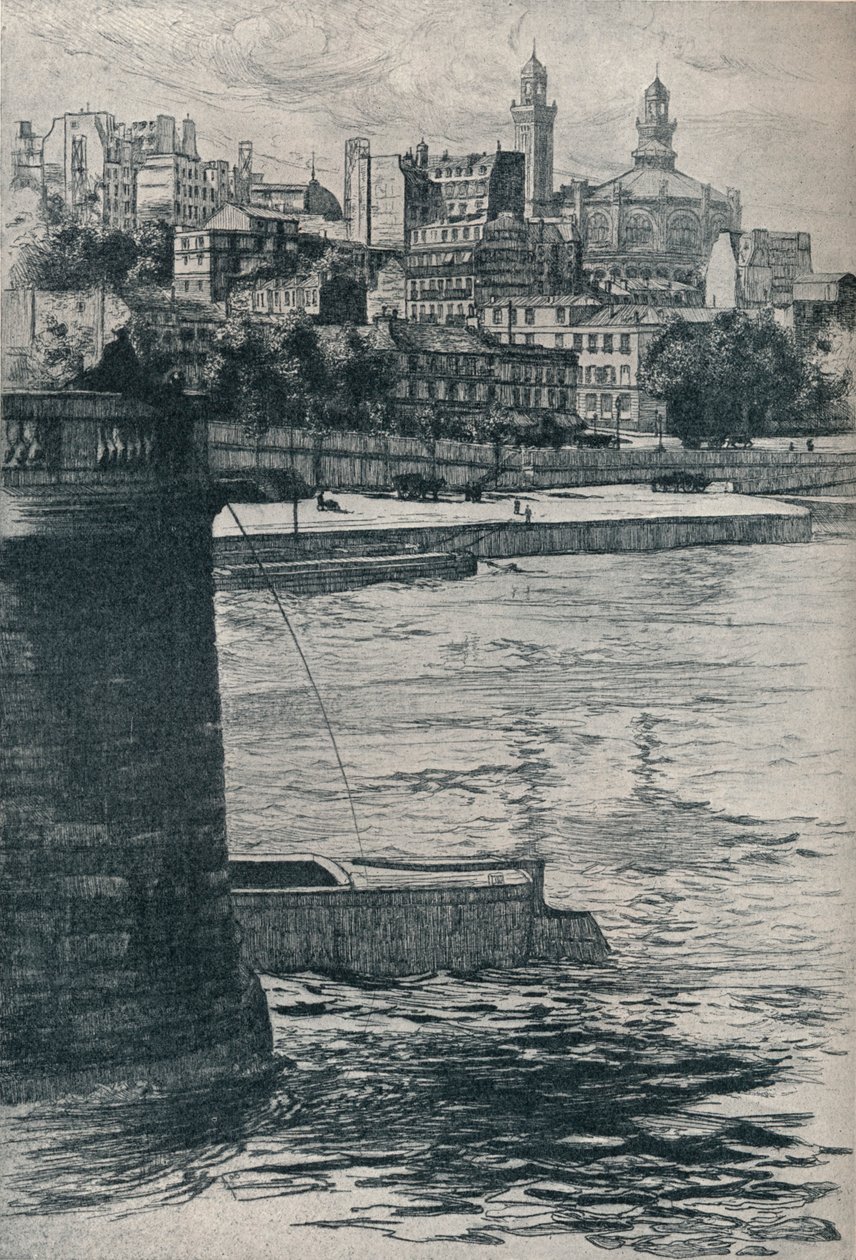 A Trocadero, Párizs, 1908 alkotó: Frank Milton Armington