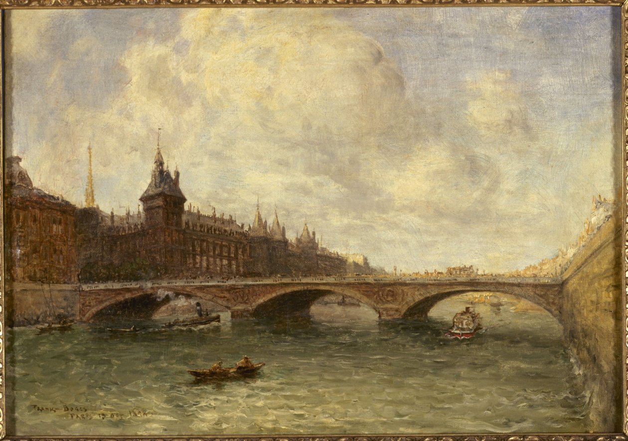 A pont au change és a quai de l