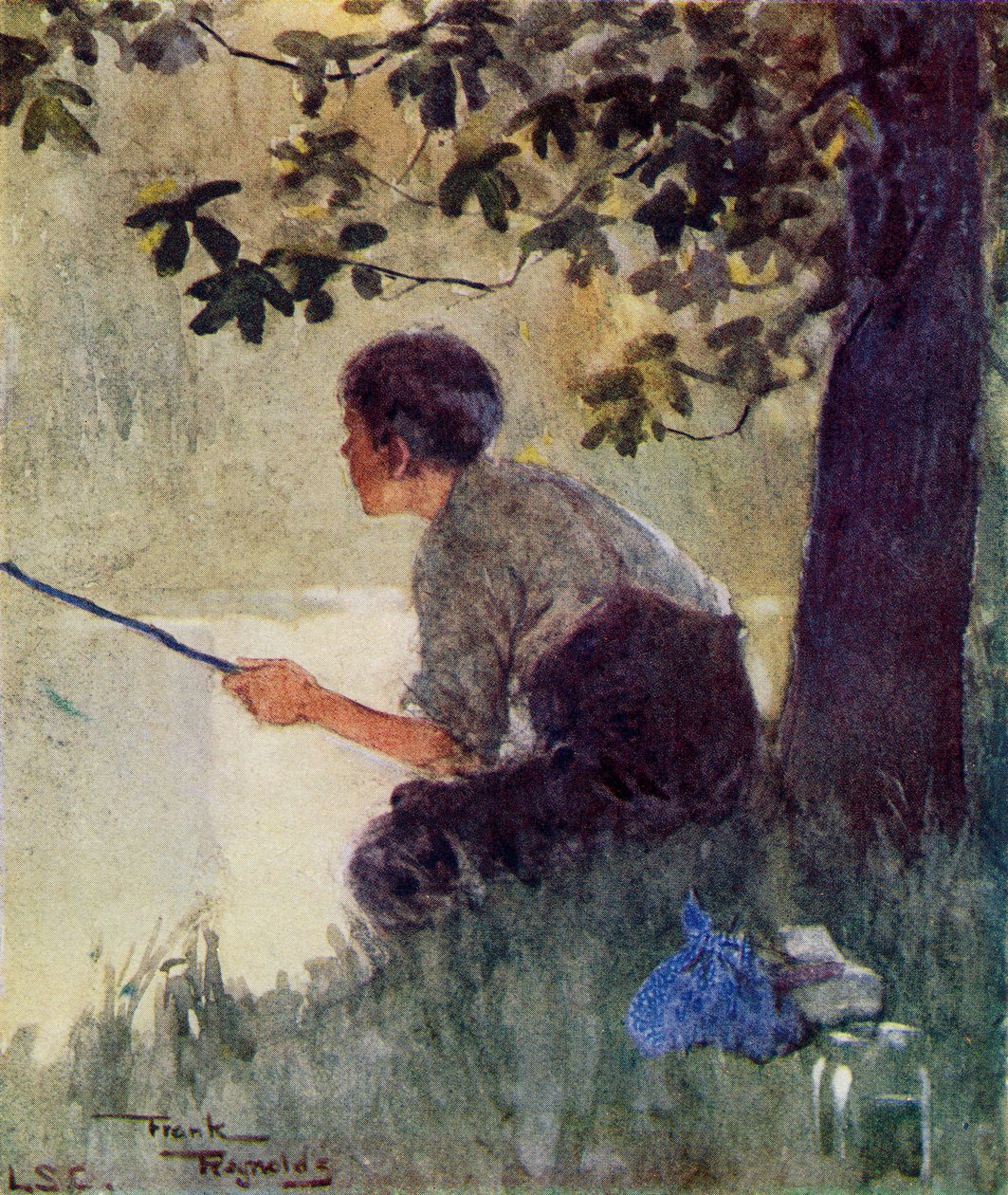Béke, Frank Reynolds illusztrációja a "Marie-José hercegnő gyermekkönyvéből", 1916-ban megjelent (színes litográfia). alkotó: Frank Reynolds