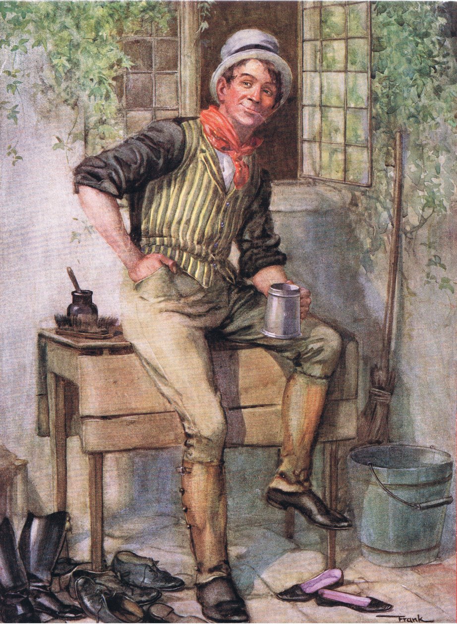 Sam Weller (Pickwick Papers) (színes litográfia) alkotó: Frank Reynolds