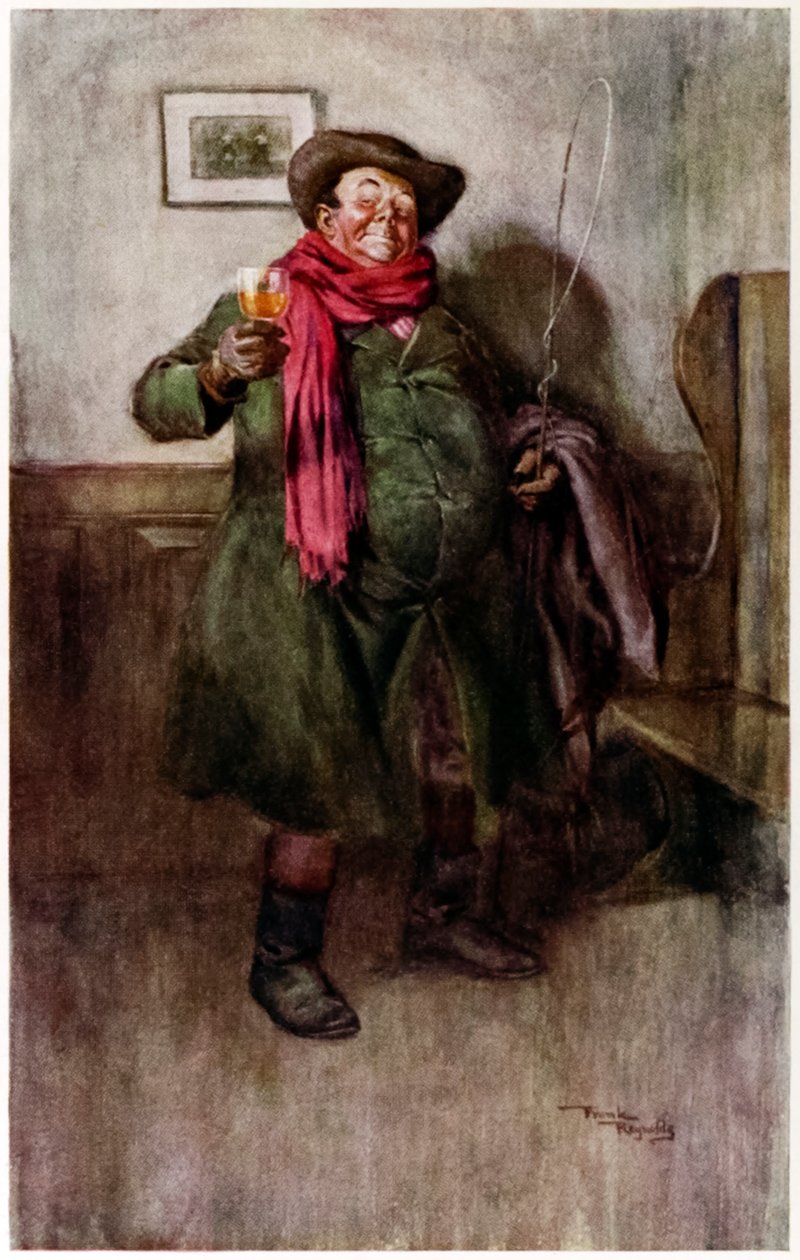 "Tony Weller of the Belle Savage" Charles Dickens "The Posthumous Papers of the Pickwick Club" című művéből. alkotó: Frank Reynolds