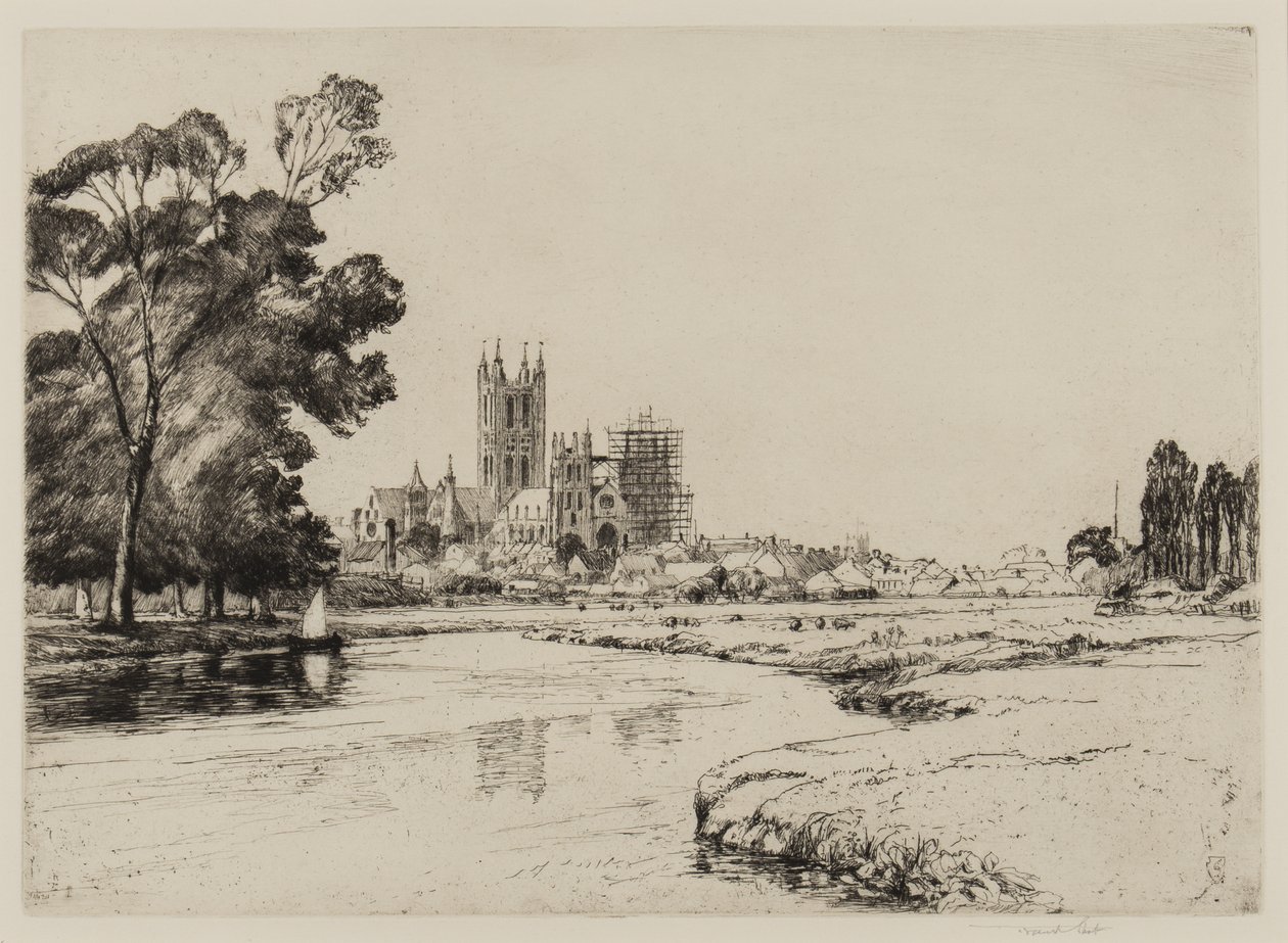 Canterbury a Meadowsból, 1930 alkotó: Frank Short