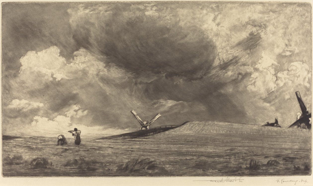 Egy Sussex Down alkotó: Frank Short, after John Constable