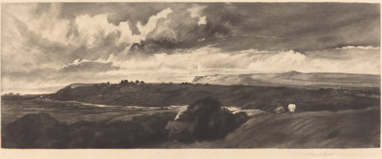Egy Yorkshire Road alkotó: Frank Short, after Peter De Wint