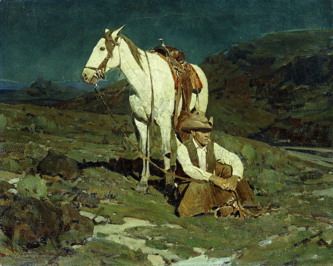 The Night Hawk alkotó: Frank Tenney Johnson