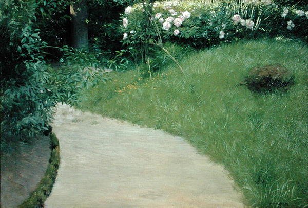 Kerti ösvény alkotó: Frank Vincent DuMond