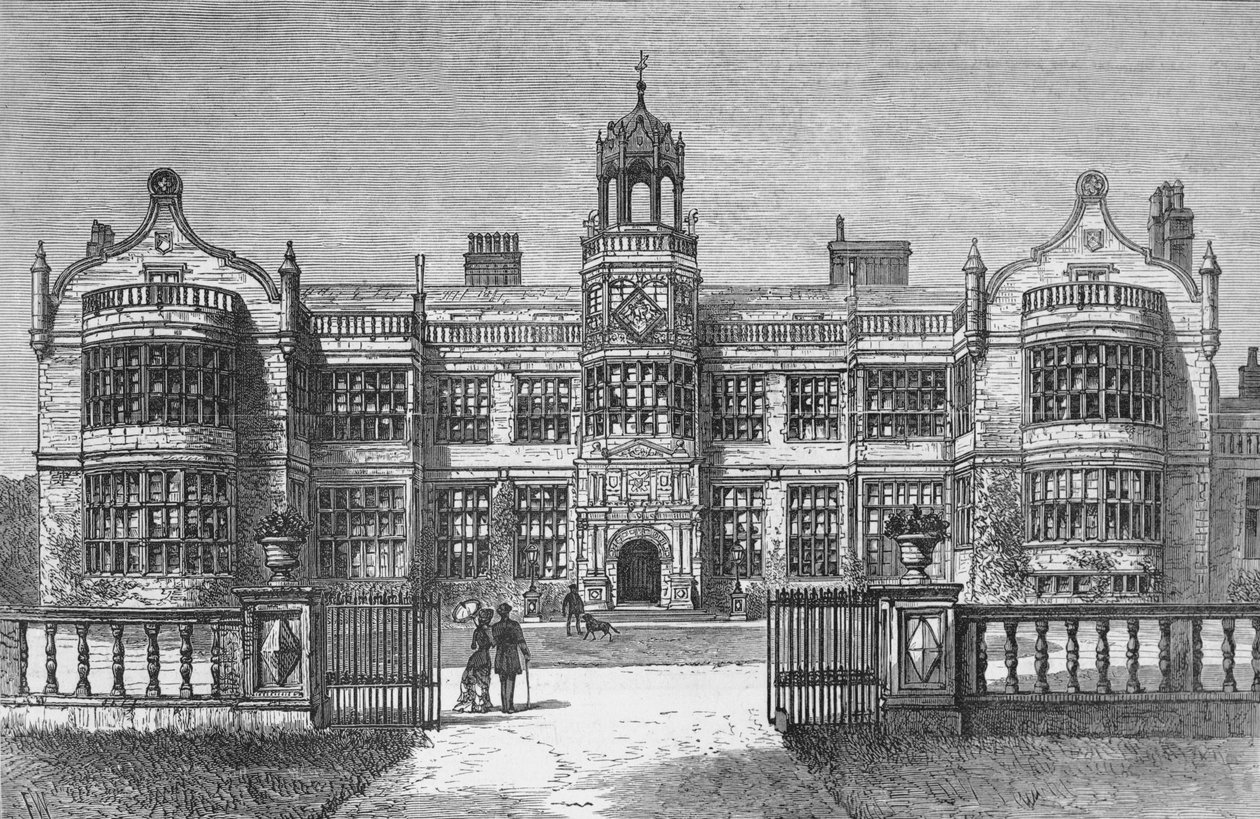 Ingestre Hall, Staffordshire, 1882 alkotó: Frank Watkins