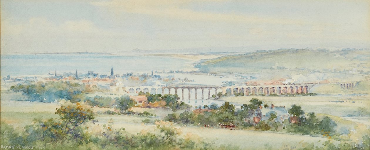 Berwick ( akvarell) alkotó: Frank Watson Wood