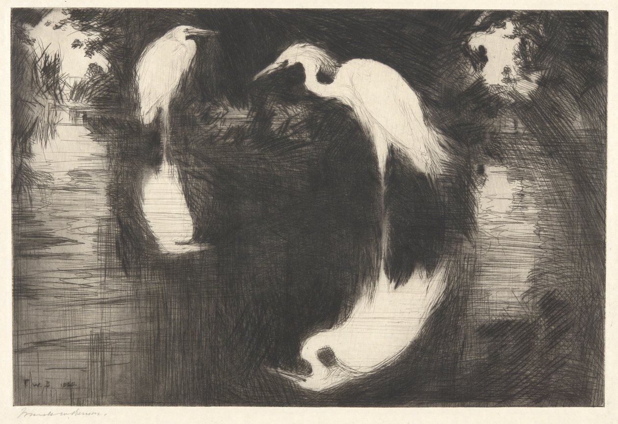 Dark Pool P. 189 Pub.St. alkotó: Frank Weston Benson