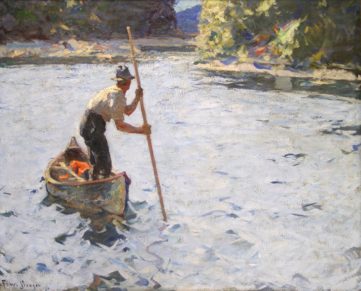 A Grand Riveren alkotó: Frank Weston Benson