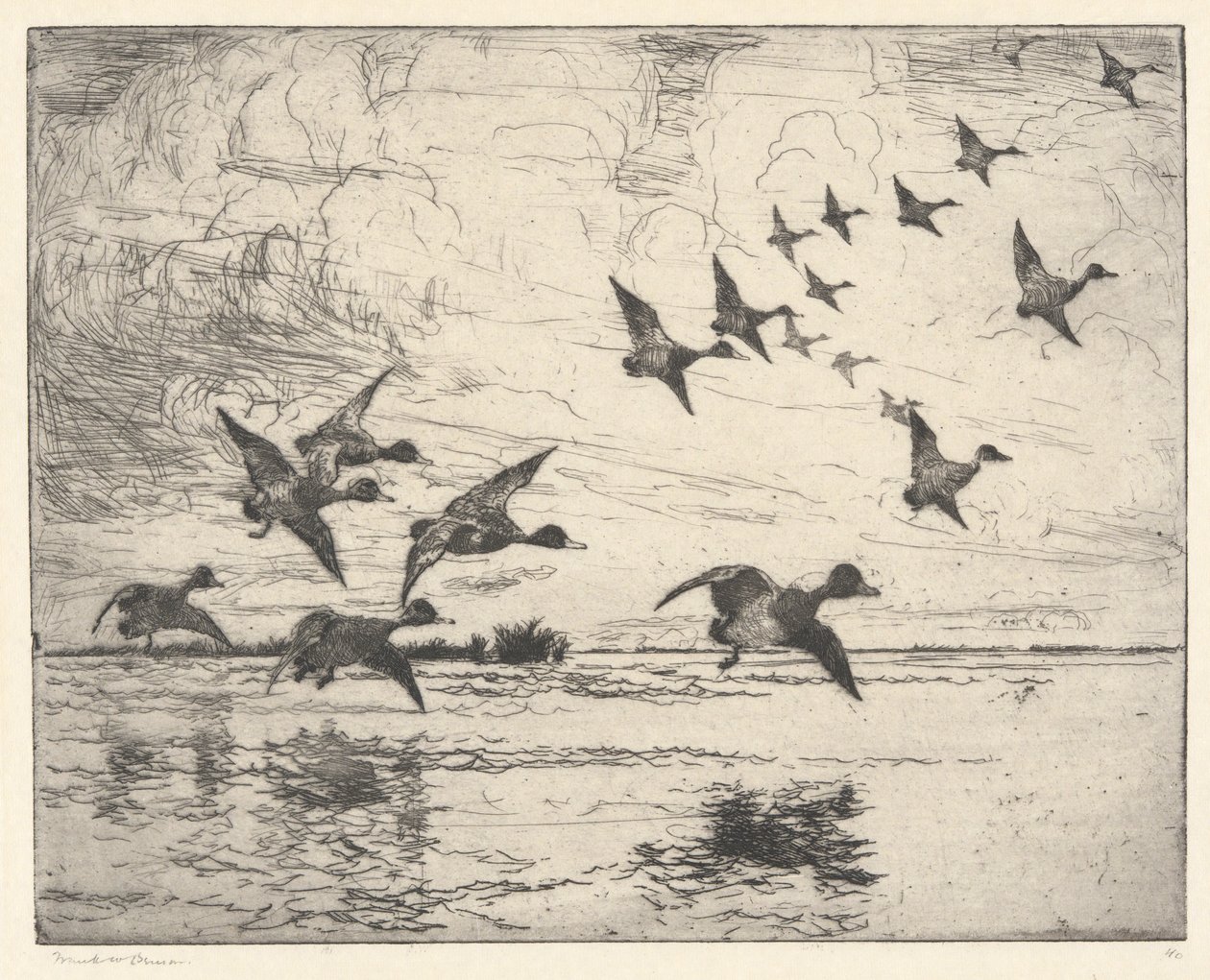 A riasztó P. 111 Pub. Utca. alkotó: Frank Weston Benson