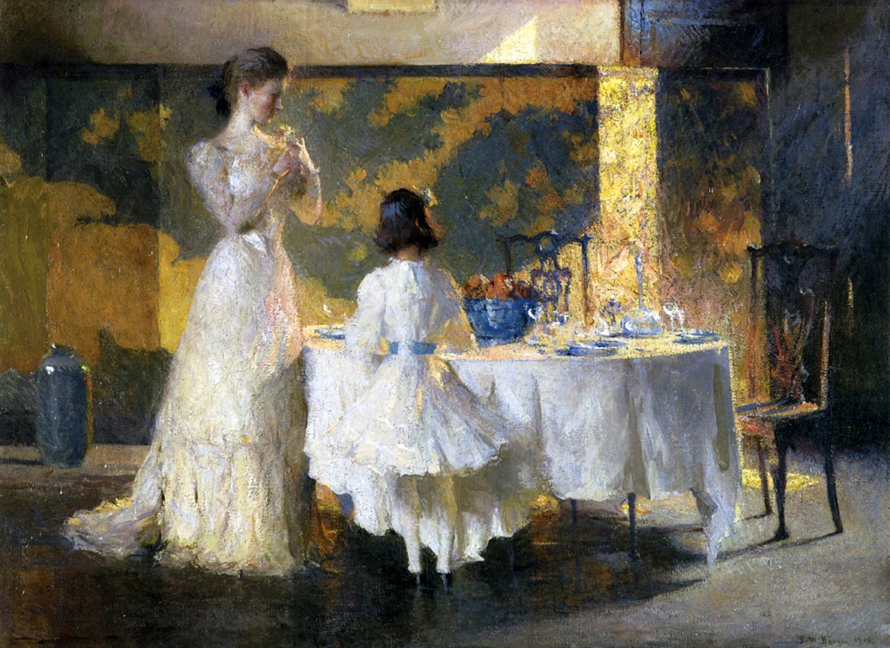 A művész lányai alkotó: Frank Weston Benson