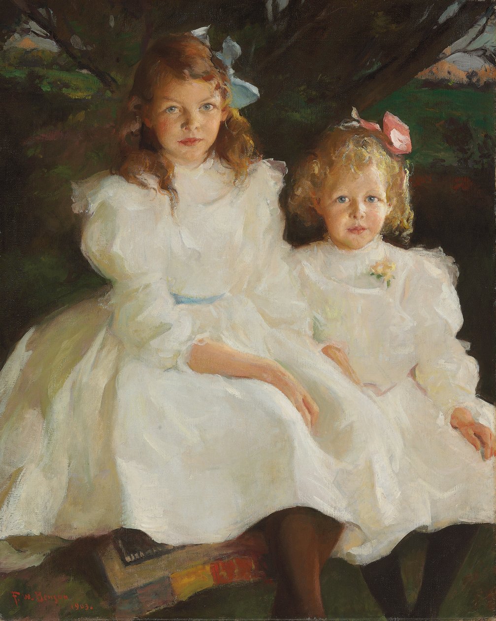Két Kislány alkotó: Frank Weston Benson