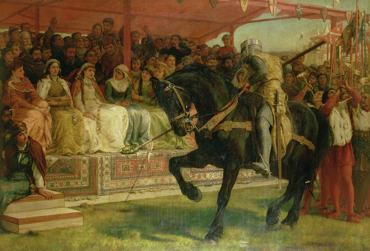 A torna királynője, "Ivanhoe" alkotó: Frank William Warwick Topham